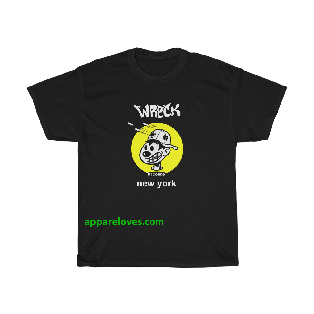 Wreck Nervous records new york 90's T Shirt THD – appareloves.com