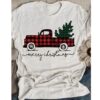 2018 merry christmas tee harajuku girls t-shirts ZNF08
