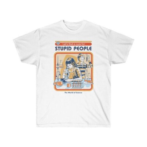 A-Cure-For-Stupid-People-Classic-T-Shirt THD