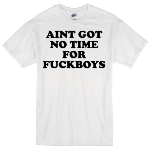 Aint got no time for fuckboys T-shirt THD