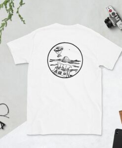 Alien Pyramid Front & Back Graphic T-shirt