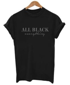 All Black Everything T-shirt THD