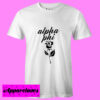 Alpha Phi rose T Shirt