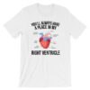 Anatomical Heart Biology Jokes Unisex T-Shirt thd