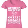 Art t-shirt women mosaic art art cat t shirtDAP
