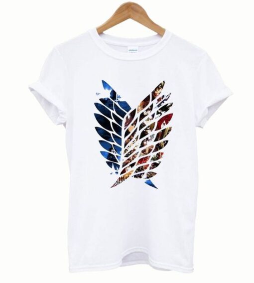Attack On Tiatan Hipster Cool Tshirt ZNF08