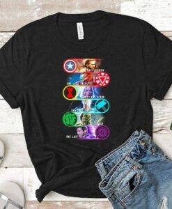 Avenger Endgame One Last Mission t shirt ZNF08