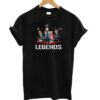 Awesome The Rolling Stones Legends Signatures T shirt ZNF08