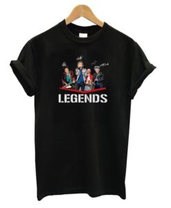 Awesome The Rolling Stones Legends Signatures T shirt ZNF08