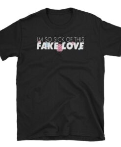 BTS Fake Love Short-Sleeve Unisex T-Shirt