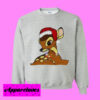 Bambi Christmas Print Sweatshirt
