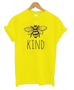 Bee Kind Yellow T shirt ZNF08