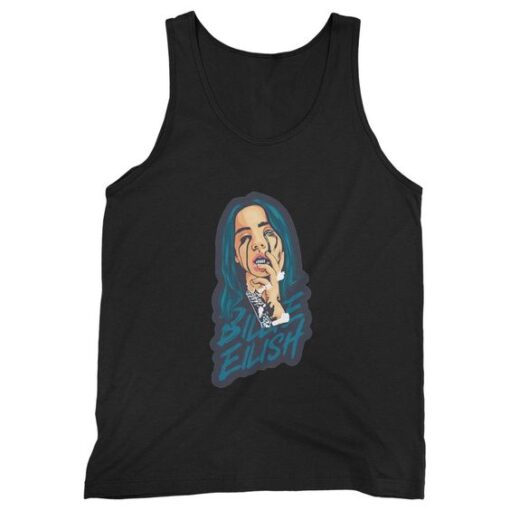 Billie Eilish Crying Man's Tank Top AY