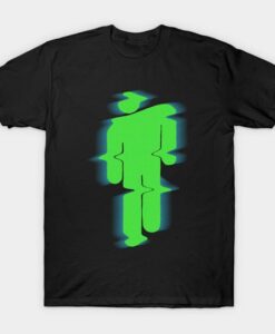 Billie Eilish Static Glitch Logo T-Shirt ZNF08