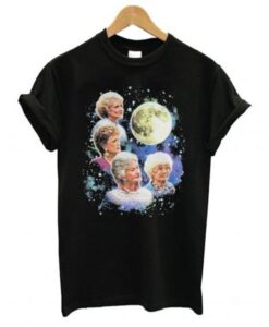 Bioworld The Golden Girls Women’s Four Golden Girls Moon T shirt