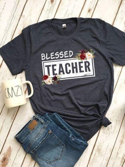 Blessed Women Teacher Tshirt ZNF08
