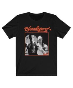 Bloodsport retro movie tshirt