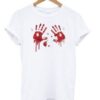 Bloody Hands T shirt DAP