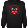 Bred Baws Black Hoodie