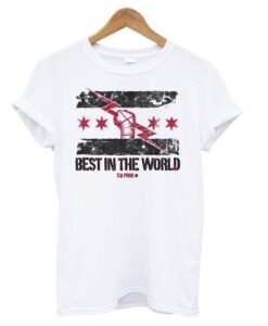 CM Punk Best In The World T shirt ZNF08