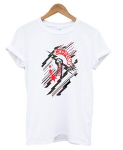 CM Punk Lightning T shirt ZNF08