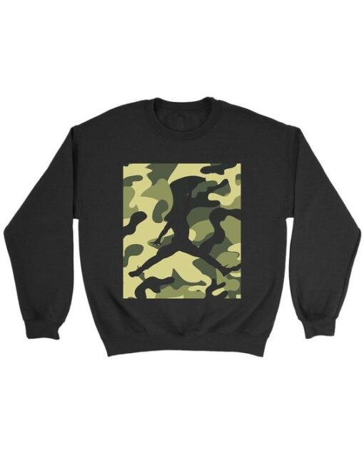 Camo Jordan Jumpman sweatshirt DAP