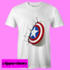 Captain America 3D Shield T Shirt