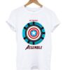Captain America and Iron Man T shirt ZNF08