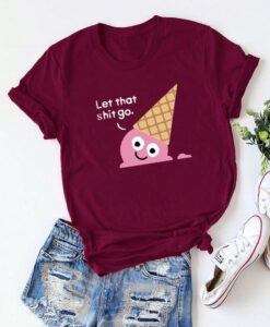 Cartoon Ice Cream T Shirt ZNF08