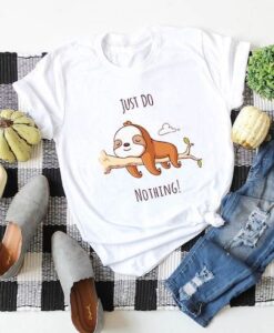 Cartoon Print Tee T-Shirt ZNF08