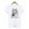 Cat Astronaut Space Traveler t shirt ZNF08