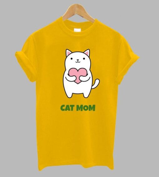 Cat Mom T Shirt ZNF08