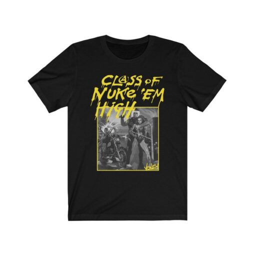 Class of Nuke Em High retro movie tshirt