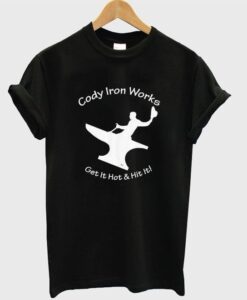 Cody Iron Works T shirt ZNF08