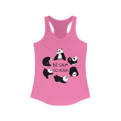 Cute Panda Yoga Tanktop ZNF08