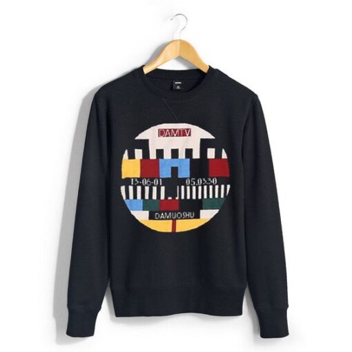DAMTV Black Sweatshirt ZNF08