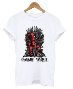 Deadpool Game Over T shirt ZNF08