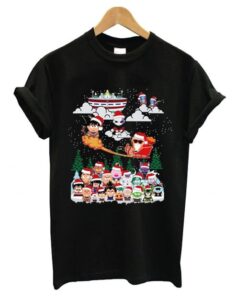 Dragon ball chibi Christmas T shirt ZNF08