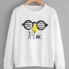 Drop Shoulder Graphic Print Sweatshirt ZNF08