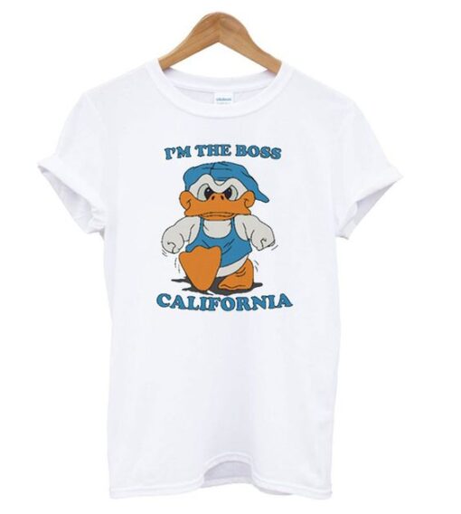 Duck Hodges I’m The Boss T shirt ZNF08