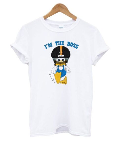 Duck Hodges I’m The Boss White T shirT ZNF08
