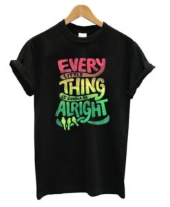Every Little Thing is Gonna Be Alright Bob Marley T shirt ZNF08