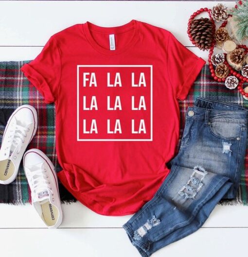 Fa La La La La Christmas Shirt ZNF08