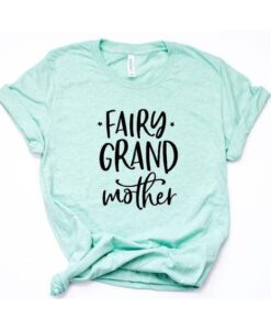 Fairy Grandmother Crew Neck Tee ZNF08