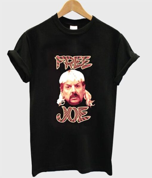 Free Joe Exotic Tiger King Pop Art T Shirt ZNF08