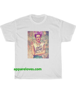 Frida Kahlo Daft Punk T shirt thd