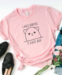 Funny cat gift T-shirt ZNF08
