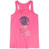 Girls Lacrosse Flowy Racerback Tank Top ZNF08