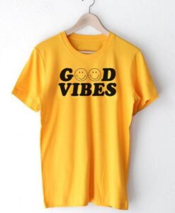Good Vibes Smiley T-shirt ZNF08