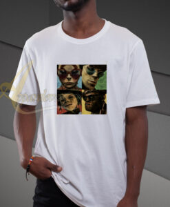Gorillaz 90s Dark Grunge T-shirt